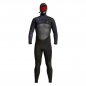Preview: Xcel Infiniti Hooded X2 Neoprenanzug 6/5mm Frontzip Männer Schwarz Vorderansicht