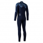 Preview: Neilpryde Wizard traje 5/4mm backzip hombre C2 Azul / Space Print