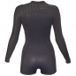 Preview: RRD Seventysix Muta a gamba corta 2/2 Frontzip Donna Nero
