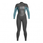 Preview: Xcel Axis X X2 Combinaison 5/4mm Front-Zip Femmes Graphite / Fleur de Tinfoil