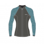 Preview: Xcel Axis Long Sleeve Neoprene Jacket 1.5/1mm Front Zip Women Graphite/Tinfoil