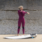 Preview: Xcel Comp X2 Neoprenanzug 4/3mm Front-Zip Frauen Plum