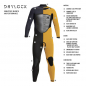 Preview: Xcel Drylock Hooded X2 Combinaison 5/4mm Front-Zip Hommes Noir