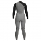 Preview: Traje de buceo Xcel Axis X OS 4/3mm Cremallera dorsal Mujer Grafito / Flor de Mora
