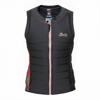 Mystic Juice Prallschutzweste Wake Front-Zip Damen Dark Grey
