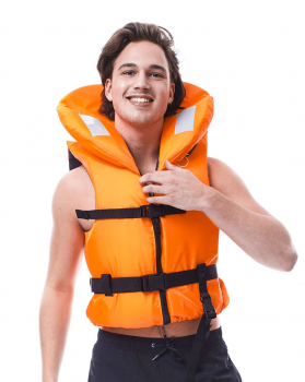 Jobe Vest Comfort Boaring Adult Unisex 100N Orange Front