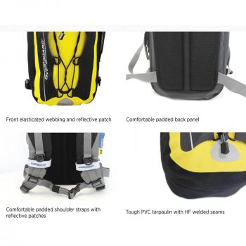 OverBoard waterproof backpack 20 liter yellow