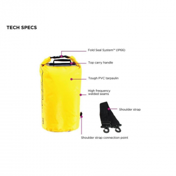 OverBoard waterproof stuff sack 5 liter black