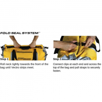 Overboard wasserdichte Duffel Bag 130 Liter Schwarz
