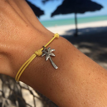 Silver+Surf silver jewelry palm tree size S