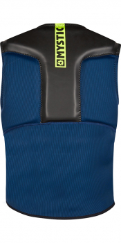 Mystic Block Prallschutzweste Frontzip Kite Männer Marine/Limette