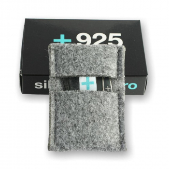 Silver+Surf Silber Schmuck Ski Gr L Cross Circle