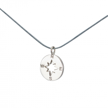 Silver+Surf Silber Schmuck Windrose Gr S