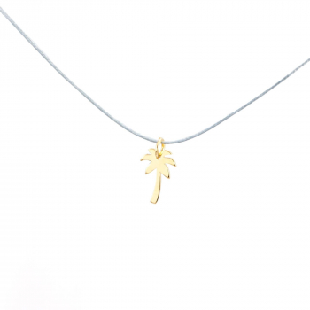 Silver+Surf Silber Schmuck Palme Gr S vergoldet