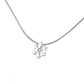 Silver+Surf Silber Schmuck Schnee Kristall Gr S
