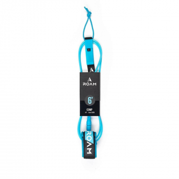 ROAM Surfboard Leash Comp 6.0 183cm 6mm Blau