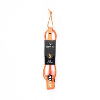ROAM Surfboard Leash Comp 5.0 152cm 6mm Orange