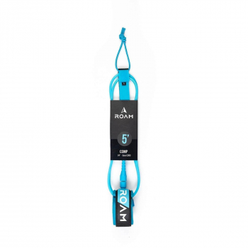 ROAM Surfboard Leash Comp 5.0 152cm 6mm Blau