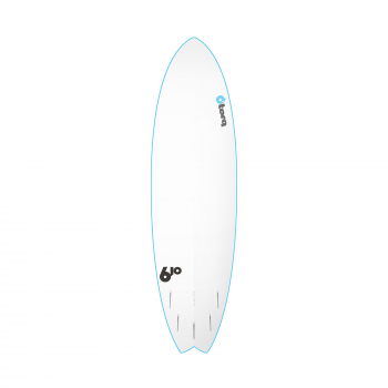 Surfboard TORQ Softboard 6.10 Fish blue