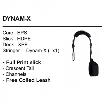 FLOOD Bodyboard Dynamx Stringer 41 Amarillo Palma II