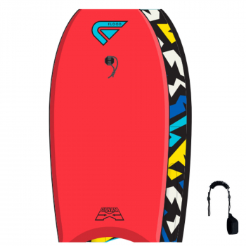 FLOOD Bodyboard Dynamx Stringer 40 Red Tribe II