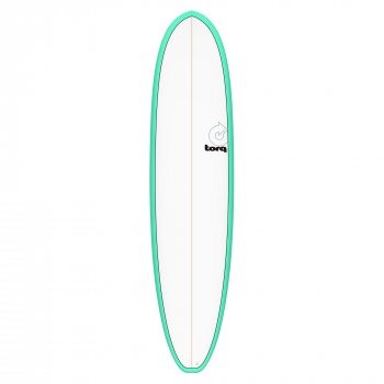 Surfboard TORQ Epoxy TET 8.2 V+ Funboard Seagreen