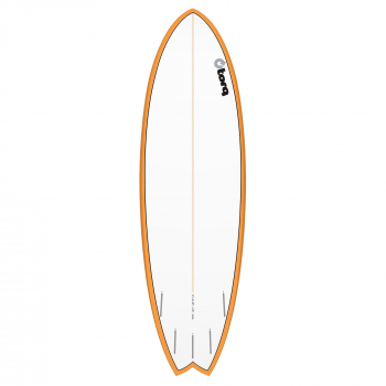 Surfboard TORQ Epoxy TET 5.11 MOD Fish OrangeRail