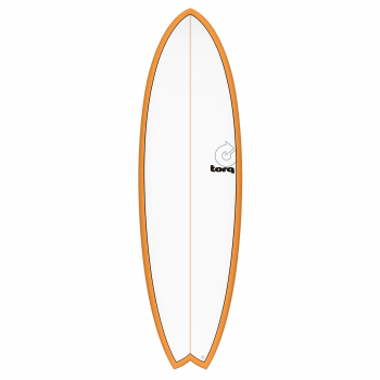Surfboard TORQ Epoxy TET 5.11 MOD Fish OrangeRail