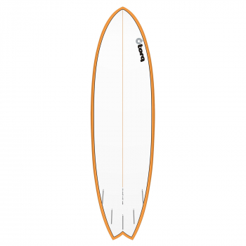 Surfboard TORQ Epoxy TET 6.3 MOD Fish OrangeRail