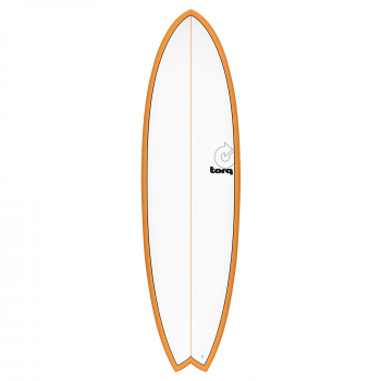 Surfboard TORQ Epoxy TET 6.3 MOD Fish OrangeRail