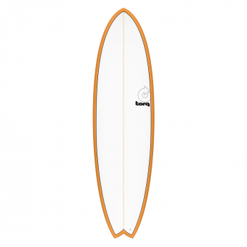 Surfboard TORQ Epoxy TET 6.10 Fish OrangeRail