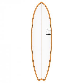 Surfboard TORQ Epoxy TET 7.2 Fish OrangeRail