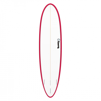 Surfboard TORQ Epoxy TET 7.6 Funboard RedRail