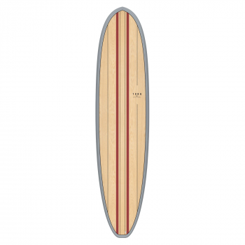 Surfboard TORQ Epoxy TET 8.2 V+ Funboard Wood