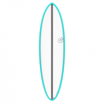 Surfboard TORQ Epoxy TET CS 6.8 Fun Carbon Blau