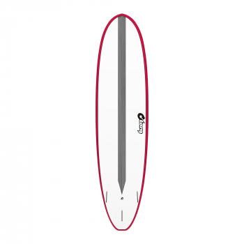 Surfboard TORQ Epoxy TET CS 7.8 V+ Fun Carbon Rot