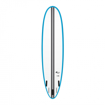 Surfboard TORQ TEC M2  7.0 Rail Blau