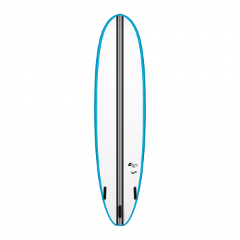 Surfboard TORQ TEC V+ 7.0 Rail Blau