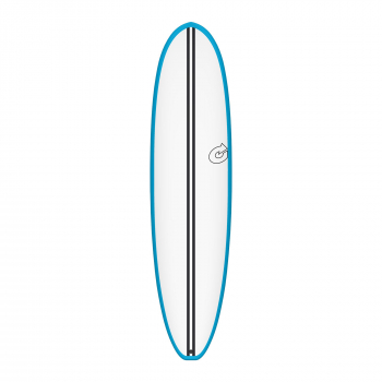 Surfboard TORQ TEC V+ 7.8 Rail Blau