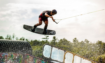 Mystic Shred Wake Prallschutzweste Frontzip Männer Schwarz 2019 Action 3