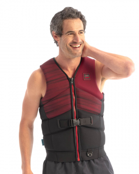 Jobe Giubbotto di salvataggio Unify con zip anteriore Uomo Rosso