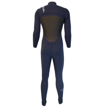 Xcel Combinaison Infiniti Wind X2 5/4mm Frontzip Hommes Noir ardoise