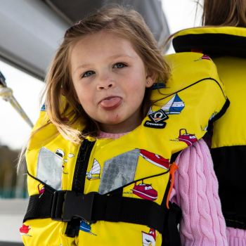 Crewsaver Euro 100N Gilet solide pour bébés jaune