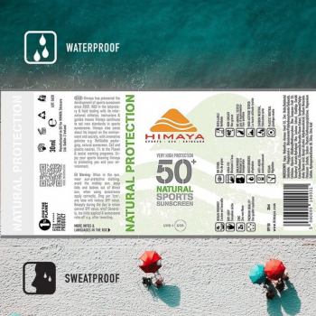 HIMAYA Protezione solare naturale SPF50+ 200ml