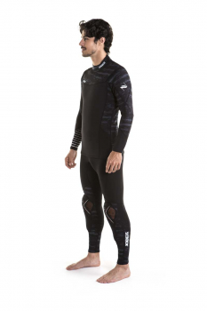 Jobe Toronto Jetski Chaqueta de neopreno de 2 mm con cremallera lateral para hombres Negro