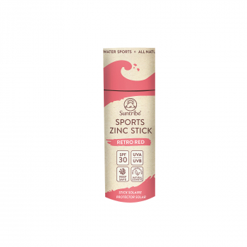 Suntribe All Natural Sport Zinc Stick SPF 30 30g RETRO RED