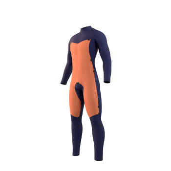 Mystic Star Double Wetsuit 5/3mm Front Zip Men Black