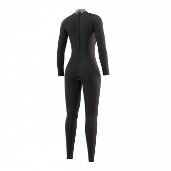 Mystic Brand Wetsuit 3/2mm Back-Zip Flatlock Women Night Blue