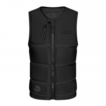 Mystic The Dom Impact Vest Wake Front Zip Men Black
