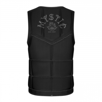 Mystic The Dom Impact Vest Wake Front Zip Men Black